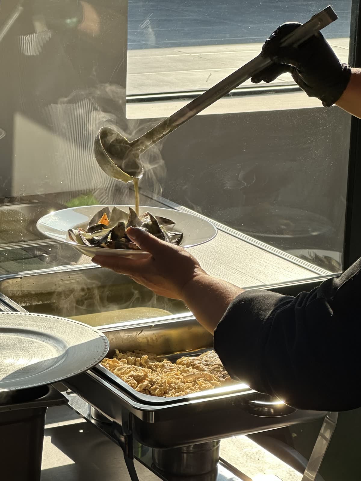 Servicio del chef en evento BYD